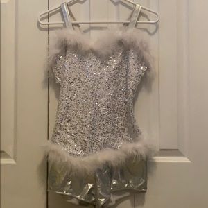 Art stone dance costume